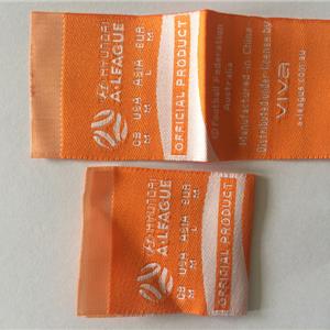 woven size label